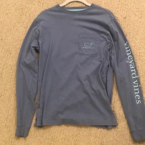 Light blue Vineyard vines long sleeve shirt